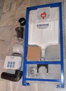 Инсталляционная система Grohe Rapid SL для подвесного унитаза в сборе 
38721001
