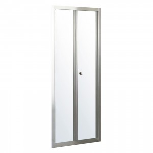 Дверь в нишу Eger bifold 599-163-80 складная хром прозрачное фото