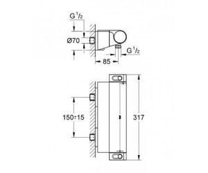 Термостат Grohe Grohtherm (2000) 34469001