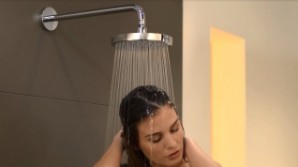 Душевой набор скрытого монтажа HANSGROHE LOGIS 71606000 + скрытый механизм 13620180 + верхний душ CROMA SELECT S 2652200 + кронштейн 27413000