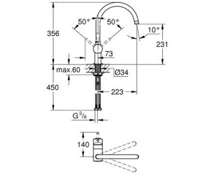 Смеситель Grohe Minta 32917KS0