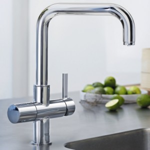 Смеситель для кухни с системой очистки воды и подключением к фильтру GROHE Blue Pure 31299001