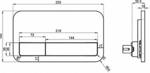 Инсталляция для унитаза VILLEROY&BOCH 92246100 с клавишей ViConnect E200 
92249061 хром+подвесной унитаз V&B SUBWAY 2.0 56001001 с сиденьем Soft 
Close Slimseat