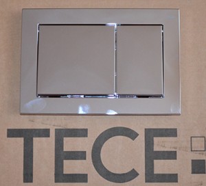Инсталляция для унитаза ТЕСЕ 9400406 c панелью смыва ТЕСЕbase хром глянец крепежами и прокладкой