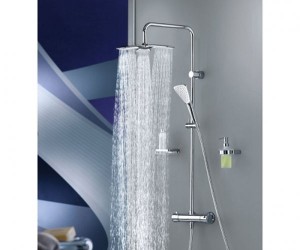 Душевая система KLUDI FIZZ DUAL SHOWER SYSTEM 6709505-00