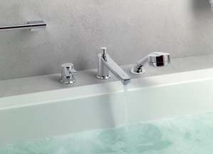 Смеситель для ванны врезной Kludi Zenta 384460575