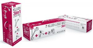 Набор смесителей для ванной  KLUDI LOGO NEO 376850575 (372820575+376810575+6816005-00)