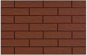 Фасадная плитка Cerrad Burgund 24.5x6.5 структурная