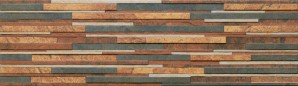 Фасадный камень Cerrad Zebrina 60x17.5 rust фото