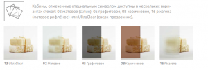 Душевая кабина Radaway Premium Plus Р 100x90 хром / коричневое