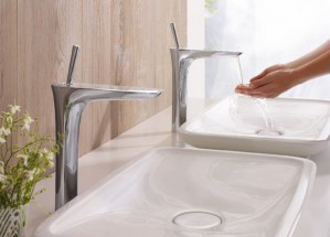 Смеситель для раковины Hansgrohe PuraVida 200 со сливным клапаном Push-Open 15081000