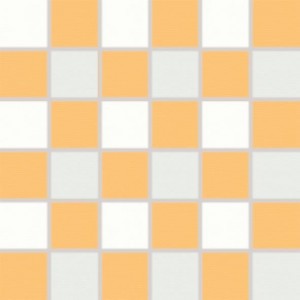 Мозаика Rako Tendence 30x30 White-Orange WDM06156 фото
