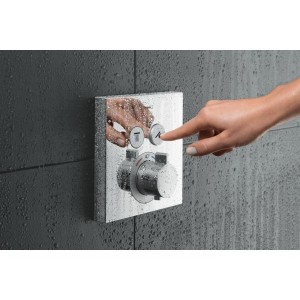 Термостат Hansgrohe ShowerSelect 15763000 интерьер