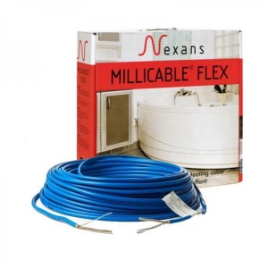 Двужильный нагревательный кабель Nexans MILLICABL FLEX 15 375 W