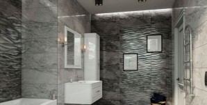 Плитка Baldocer Dreire 28x85 Nami Carbone интерьер