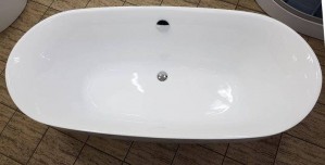 Отдельностоящая акриловая ванна Veronis VP-175 170*80*58 см