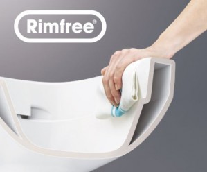 Унитаз-компакт Kolo Nova Pro Rimfree горизонтальный, нижний + сидение soft-close M39045000 фото