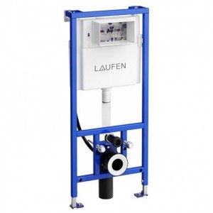 Комплект инсталляция для унитаза LAUFEN RIMLESS (H8946650000001)+ унитаз подвесной Laufen Pro 8209500000001 soft close