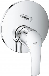 Смеситель Grohe Eurosmart NEW скрытого монтажа для душа с переключателем 24043002