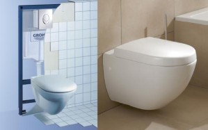 Комплект инсталляция GROHE 38772001 + унитаз подвесной Villeroy & Boch Subway 66001001 soft close