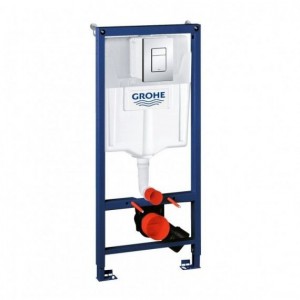 Комплект инсталляция GROHE 38772001 + унитаз подвесной Laufen Pro New rimless H8209560000001 + сидение SoftClose Slim H8989660000001