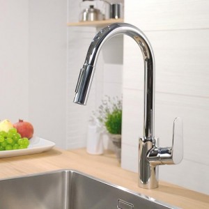 Смеситель для кухни Hansgrohe Focus 31815000 с выдвижным изливом