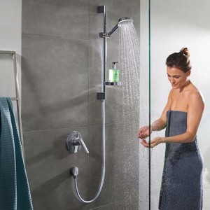 Смеситель для душа скрытого монтажа  Hansgrohe Novus 71068000 в комплекте 
с внутренней частью