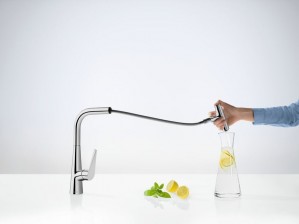 Смеситель для кухни Hansgrohe Talis Select S 72822000 c выдвижным изливом