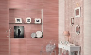 Декор Keraben Tiffany Bracelet 24х69 Pink интерьер