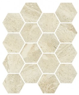 Мозаика Paradyz Sunlight Hexagon 22х25.5 Stone beige