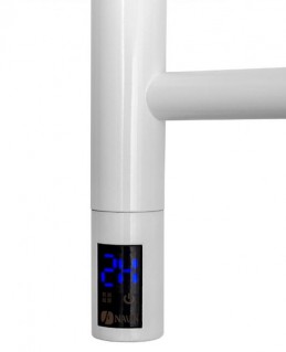 Полотенцесушитель электрический Navin Омега 530х600 белый Sensor, таймер фото
