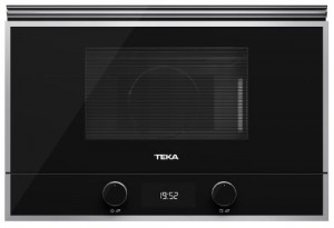 Микроволновая печь встраиваемая Teka ML 822 BIS черное стекло открытие дверцы налево 40584300 фото