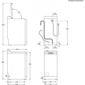 Стиральная машина Electrolux EW7T3R362 схема