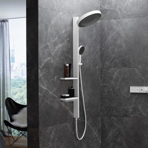 Душевая система настенного монтажа HANSGROHE RAINFINITY SHOWERPIPE 360 1JET 26842000
