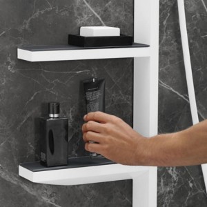 Душевая система настенного монтажа HANSGROHE RAINFINITY SHOWERPIPE 360 1JET 26842000