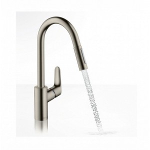 Cмеситель для кухни Hansgrohe FOCUS С ВЫДВИЖНЫМ ДУШЕМ, сталь 31815800