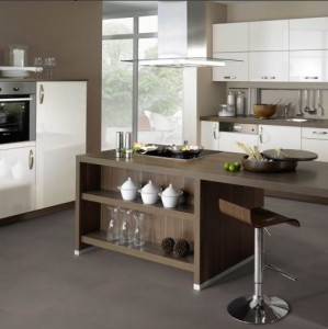 Виниловый пол Wineo 800 DB00099-1 Tile Solid Taupe 914,4 x 914,4 фото