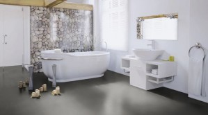 Виниловый пол Wineo 800 DB00097-3 Tile Solid Solid Grey 457,2 x 457,2 фото