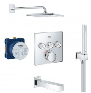 Душевая система скрытого монтажа GROHE GROHTHERM SMARTCONTROL 26405SC2