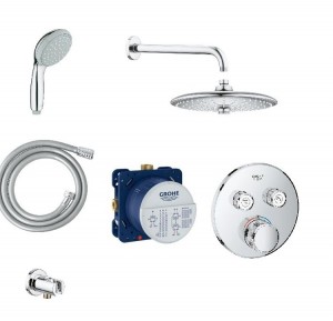 Душевая система скрытого монтажа GROHE GROHTHERM SMARTCONTROL 34614SC1