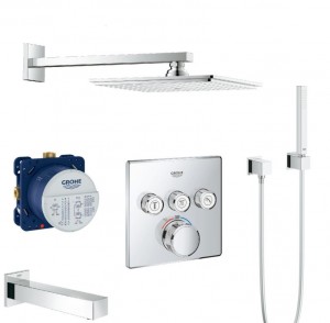 Душевая система скрытого монтажа GROHE GROHTHERM SMARTCONTROL 34506SC2