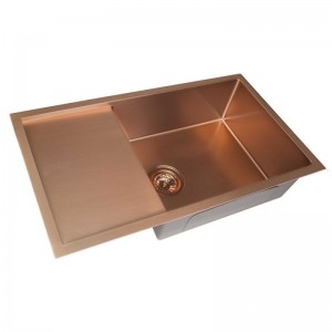 Кухонная мойка Imperial D7844BR PVD bronze Handmade 3.0/1.2 mm фото