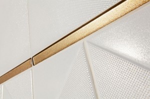 Фриз Tubadzin Glass Gold 59.8x2.3 интерьер