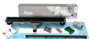 Трап Rea Neo Slim Black Pro 800 мм (REA-G8902) фото
