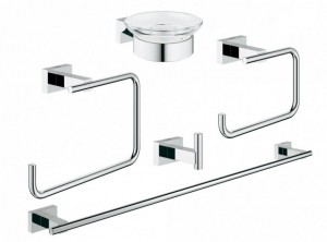 Набор аксессуаров 4 в 1 Grohe Essentials Cube 40758001