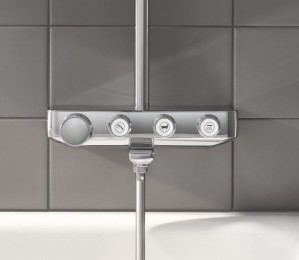 Душевая система с термостатом для ванны Grohe Euphoria SmartControl System 260 Mono 26510000 фото