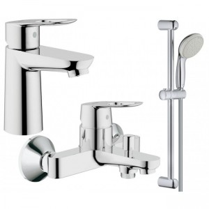 Акционный набор для ванны Grohe Mega Bundle BauLoop 39192МВ0 (39192000+111042+123214S+40407001)