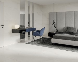 Грес Paradyz Elegantstone 59.8х119.8 Bianco полуполированный интерьер