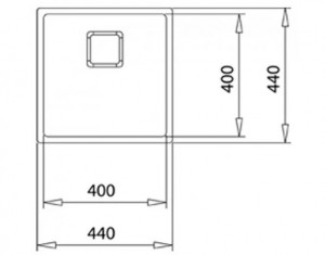 Нержавеющая мойка Teka FLEXLINEA RS15 40.40 полированная 115000014