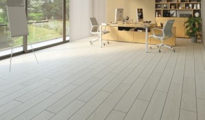 Ламинат Varioclic Premium White Oak (Beyaz Mese) VP-364 8х191.7х1203.5 мм. 
класс 32 фото в интерьере